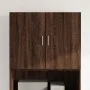 Armario de pared madera ingeniería marrón roble 80x42,5x64 cm de , Aparadores - Ref: Foro24-846137, Precio: 72,81 €, Descuent...