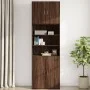 Armario de pared madera ingeniería marrón roble 80x42,5x64 cm de , Aparadores - Ref: Foro24-846137, Precio: 72,81 €, Descuent...