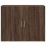 Armario de pared madera ingeniería marrón roble 80x42,5x64 cm de , Aparadores - Ref: Foro24-846137, Precio: 72,81 €, Descuent...