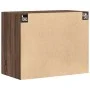 Armario de pared madera ingeniería marrón roble 80x42,5x64 cm de , Aparadores - Ref: Foro24-846137, Precio: 72,81 €, Descuent...