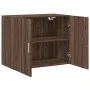 Armario de pared madera ingeniería marrón roble 80x42,5x64 cm de , Aparadores - Ref: Foro24-846137, Precio: 72,81 €, Descuent...