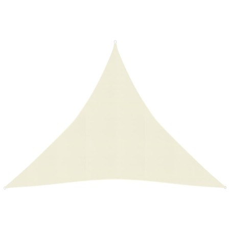 Cream HDPE sail shade 160 g/m² 4x4x4 m by vidaXL, Umbrellas - Ref: Foro24-311203, Price: 27,02 €, Discount: %
