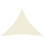 Cream HDPE sail shade 160 g/m² 4x4x4 m by vidaXL, Umbrellas - Ref: Foro24-311203, Price: 27,02 €, Discount: %