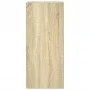 Aparador de madera de ingeniería roble Sonoma 30x41x93 cm by , Sideboards - Ref: Foro24-846343, Price: 45,60 €, Discount: %