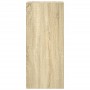 Aparador de madera de ingeniería roble Sonoma 30x41x93 cm by , Sideboards - Ref: Foro24-846343, Price: 45,60 €, Discount: %
