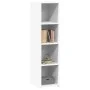 Hoher Schrank aus weißem Ingenieurholz 30x41x124 cm von , Sideboards - Ref: Foro24-846376, Preis: 56,93 €, Rabatt: %