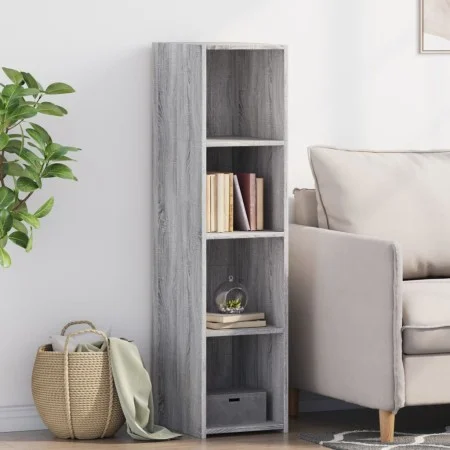 Hoher Schrank aus Sonoma-Eichenholzimitat 30x41x124 cm von , Sideboards - Ref: Foro24-846381, Preis: 55,43 €, Rabatt: %