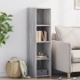 Aparador alto madera de ingeniería gris Sonoma 30x41x124 cm by , Sideboards - Ref: Foro24-846381, Price: 56,16 €, Discount: %