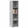 Aparador alto madera de ingeniería gris Sonoma 30x41x124 cm de , Aparadores - Ref: Foro24-846381, Precio: 55,43 €, Descuento: %