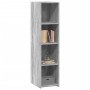 Aparador alto madera de ingeniería gris Sonoma 30x41x124 cm by , Sideboards - Ref: Foro24-846381, Price: 56,16 €, Discount: %