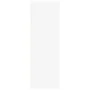 Aparador alto madera de ingeniería blanco 40x41x124 cm by , Sideboards - Ref: Foro24-846383, Price: 61,52 €, Discount: %