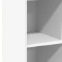 Aparador alto madera de ingeniería blanco 40x41x124 cm by , Sideboards - Ref: Foro24-846383, Price: 61,52 €, Discount: %