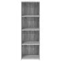 Aparador alto madera de ingeniería gris Sonoma 40x41x124 cm by , Sideboards - Ref: Foro24-846388, Price: 61,35 €, Discount: %