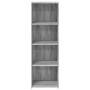 Hoher Schrank aus Sonoma-Eiche in Grau aus Ingenieurholz, 40x41x124 cm. von , Sideboards - Ref: Foro24-846388, Preis: 62,13 €...