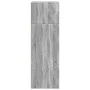 Aparador alto madera de ingeniería gris Sonoma 40x41x124 cm by , Sideboards - Ref: Foro24-846388, Price: 61,35 €, Discount: %