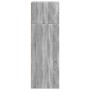 Hoher Schrank aus Sonoma-Eiche in Grau aus Ingenieurholz, 40x41x124 cm. von , Sideboards - Ref: Foro24-846388, Preis: 62,13 €...