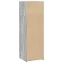 Hoher Schrank aus Sonoma-Eiche in Grau aus Ingenieurholz, 40x41x124 cm. von , Sideboards - Ref: Foro24-846388, Preis: 61,35 €...