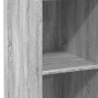 Hoher Schrank aus Sonoma-Eiche in Grau aus Ingenieurholz, 40x41x124 cm. von , Sideboards - Ref: Foro24-846388, Preis: 62,13 €...