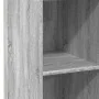 Hoher Schrank aus Sonoma-Eiche in Grau aus Ingenieurholz, 40x41x124 cm. von , Sideboards - Ref: Foro24-846388, Preis: 61,35 €...