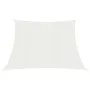 White HDPE sail awning 160 g/m² 3/4x2 m by vidaXL, Umbrellas - Ref: Foro24-311268, Price: 19,31 €, Discount: %