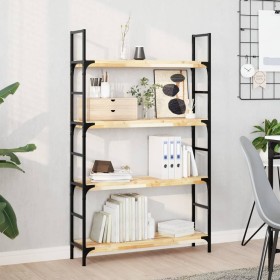 Estante flotante madera maciza de acacia sin tratar 100x20x4 cm by , Shelves and shelves - Ref: Foro24-3279427, Price: 48,59 ...