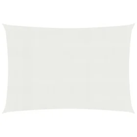 Sail awning HDPE white 160 g/m² 2.5x3 m by vidaXL, Umbrellas - Ref: Foro24-311232, Price: 25,74 €, Discount: %