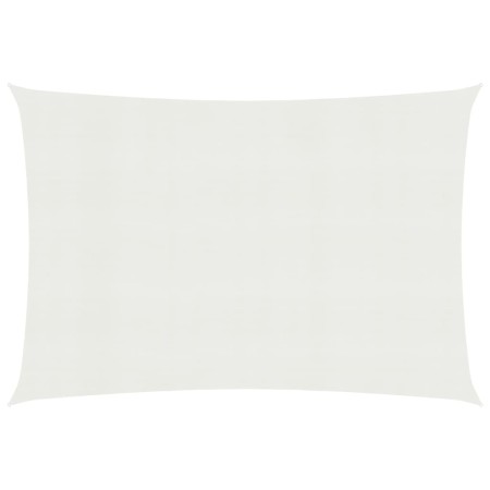Sail awning HDPE white 160 g/m² 2.5x3 m by vidaXL, Umbrellas - Ref: Foro24-311232, Price: 26,23 €, Discount: %