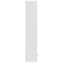 Weißes Regal aus Holzwerkstoff 40x36x189 cm von , Bücherregale und Regale - Ref: Foro24-848241, Preis: 80,07 €, Rabatt: %