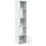 Estantería de madera de ingeniería blanca 40x36x189 cm de , Librerías y estanterías - Ref: Foro24-848241, Precio: 79,00 €, De...