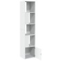 Weißes Regal aus Holzwerkstoff 40x36x189 cm von , Bücherregale und Regale - Ref: Foro24-848241, Preis: 80,07 €, Rabatt: %