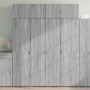 Aparador de madera de ingeniería gris Sonoma 80x42,5x185 cm de , Aparadores - Ref: Foro24-3281439, Precio: 217,73 €, Descuent...