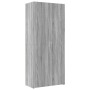 Aparador de madera de ingeniería gris Sonoma 80x42,5x185 cm de , Aparadores - Ref: Foro24-3281439, Precio: 217,73 €, Descuent...