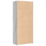 Aparador de madera de ingeniería gris Sonoma 80x42,5x185 cm de , Aparadores - Ref: Foro24-3281439, Precio: 217,73 €, Descuent...