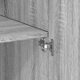 Aparador de madera de ingeniería gris Sonoma 80x42,5x185 cm de , Aparadores - Ref: Foro24-3281439, Precio: 217,73 €, Descuent...