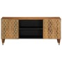 Mueble de TV madera maciza de mango 105x33x46 cm de , Muebles TV - Ref: Foro24-358284, Precio: 115,47 €, Descuento: %