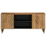Mueble de TV madera maciza de mango 105x33x46 cm de , Muebles TV - Ref: Foro24-358284, Precio: 93,53 €, Descuento: %
