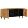 Mueble de TV madera maciza de mango 105x33x46 cm de , Muebles TV - Ref: Foro24-358284, Precio: 93,53 €, Descuento: %