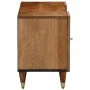 Mueble de TV madera maciza de mango 105x33x46 cm de , Muebles TV - Ref: Foro24-358284, Precio: 93,53 €, Descuento: %