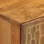 Mueble de TV madera maciza de mango 105x33x46 cm de , Muebles TV - Ref: Foro24-358284, Precio: 93,53 €, Descuento: %