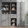 Aparador de madera de ingeniería gris hormigón 45x42,5x185 cm by , Sideboards - Ref: Foro24-3281451, Price: 115,56 €, Discoun...