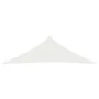 Toldo de vela blanco HDPE 160 g/m² 3,5x3,5x4,9 m de vidaXL, Sombrillas - Ref: Foro24-311257, Precio: 23,49 €, Descuento: %