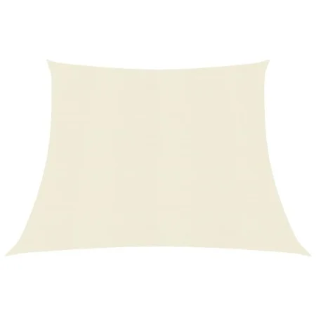 Cream HDPE sail awning 160 g/m² 3/4x2 m by vidaXL, Umbrellas - Ref: Foro24-311213, Price: 19,59 €, Discount: %