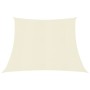 Cream HDPE sail awning 160 g/m² 3/4x2 m by vidaXL, Umbrellas - Ref: Foro24-311213, Price: 19,75 €, Discount: %