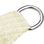 Cream HDPE sail awning 160 g/m² 3/4x2 m by vidaXL, Umbrellas - Ref: Foro24-311213, Price: 19,59 €, Discount: %