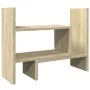 Schreibtisch-Organizer aus Eichenholz in Sonoma-Farbe, 38,5x17x39 cm. von , Klassifizierung und Organisation - Ref: Foro24-84...