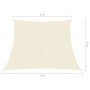 Cream HDPE sail awning 160 g/m² 3/4x2 m by vidaXL, Umbrellas - Ref: Foro24-311213, Price: 19,75 €, Discount: %