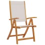 Juego comedor de jardín 7 pzas madera maciza acacia y textileno von , Gartensets - Ref: Foro24-3279287, Preis: 729,15 €, Raba...