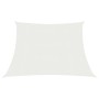 White HDPE sail shade 160 g/m² 3/4x3 m by vidaXL, Umbrellas - Ref: Foro24-311269, Price: 32,21 €, Discount: %