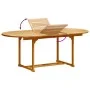 Juego comedor de jardín 7 pzas madera maciza acacia y textileno von , Gartensets - Ref: Foro24-3279287, Preis: 743,98 €, Raba...