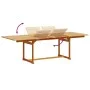 Juego comedor de jardín 9 pzas madera maciza acacia y textileno von , Gartensets - Ref: Foro24-3279321, Preis: 1,00 €, Rabatt: %